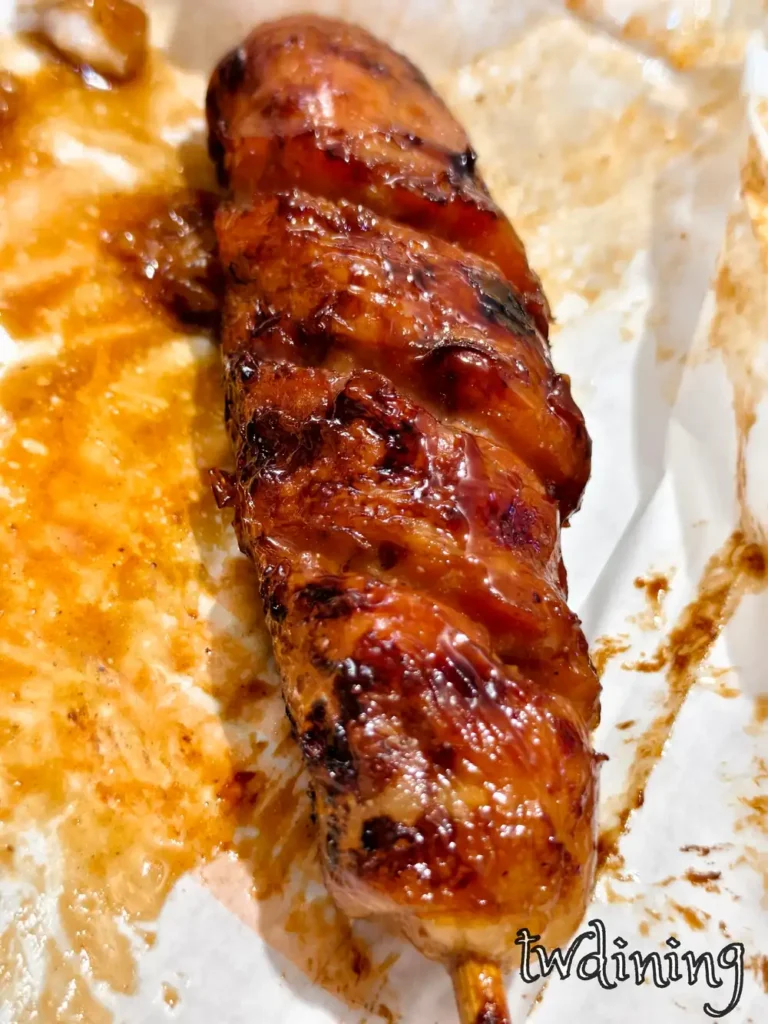 雞肉捲|健身也能吃到爽的串燒經典 雞腿肉厚切+炭火焦香,一口肉感大滿足,減脂人士的快樂出口