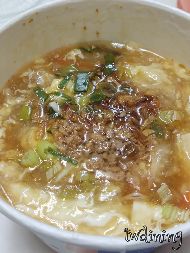 庚角坡牛肉麵 Braised Noodles 大滷麵 Hualien 鳳林 Thick Soup Egg Drop Minced Pork Scallion Traditional Taiwan Flavor Comfort Food
