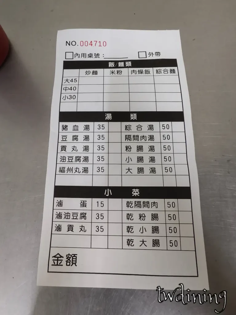 tianjin-road-menu天津古早味炒麵綜合湯菜單品項豐富炒麵肉燥飯一應俱全taichung-local-eats展現傳統平價美食魅力affordable-local-prices